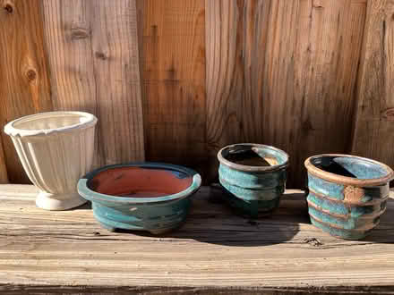 Photo of free Ceramic pots (West San Jose 95128) #1