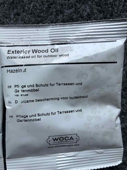 Photo of free Wood oil (Cottam PR4) #2