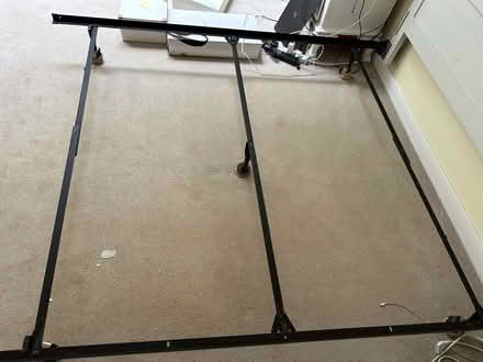 Photo of free King Size Box Headboard, Box Spring and Frame. (Dacorum HP3) #3