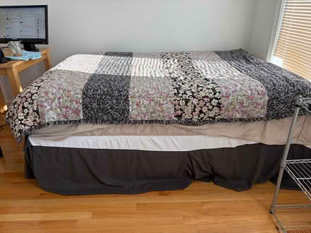 Photo of free Full mattress + box spring + base (logan circle) #1