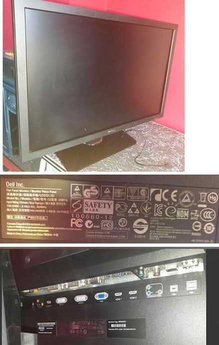 Photo of free Damaged Dell U3011 30" monitor (Ranelagh) #2