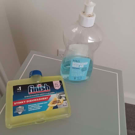 Photo of free dishwasher deep cleaner & part-bottle of rinse aid (Summertown OX2) #1