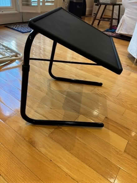 Photo of free Black TV Tray folding table (Near Slaters Lane.) #2