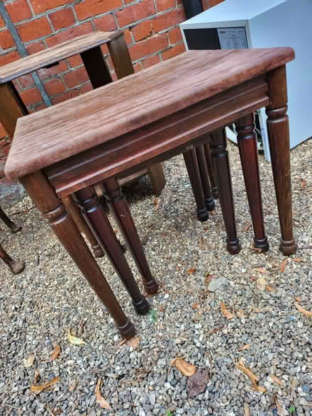 Photo of free Nest of tables. (Philipshill Wood HP8) #1