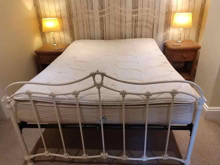 Photo of free Metal framed bed (Chester CH4) #1