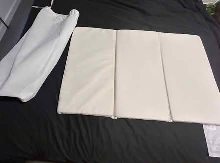Photo of free Folding travel cot mattress (Welwyn Garden City AL7) #1