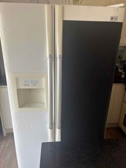 Photo of free American fridge freezer (PO18) #2