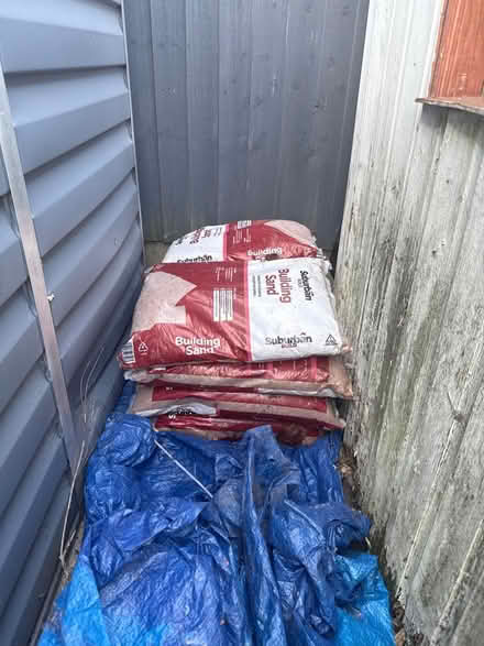 Photo of free 8 x building sand bags (Derby DE22) #1