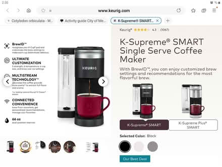 Photo of Keurig coffee maker (94025) #1