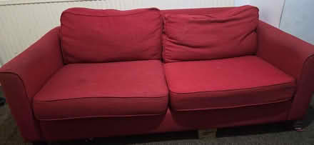 Photo of free 1 double and 1 three seater sofa in good condition. (Broomhall S3) #1