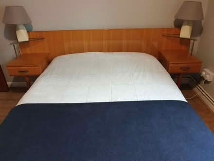 Photo of free Headboard with bedside drawers (ME8) #1