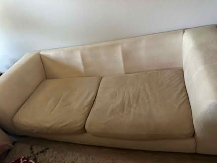 Photo of free Italian couch set with ottoman (Smith Ranch Road) #3