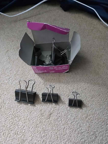 Photo of free Foldback Clips (Burghfield Common (RG7)) #1