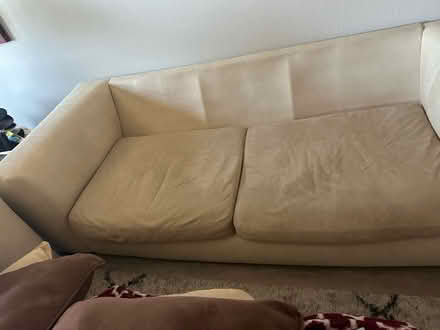 Photo of free Italian couch set with ottoman (Smith Ranch Road) #4
