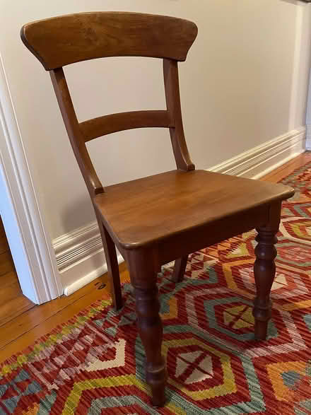 Photo of free Round dining table with six chairs (Cremorne Point) #2