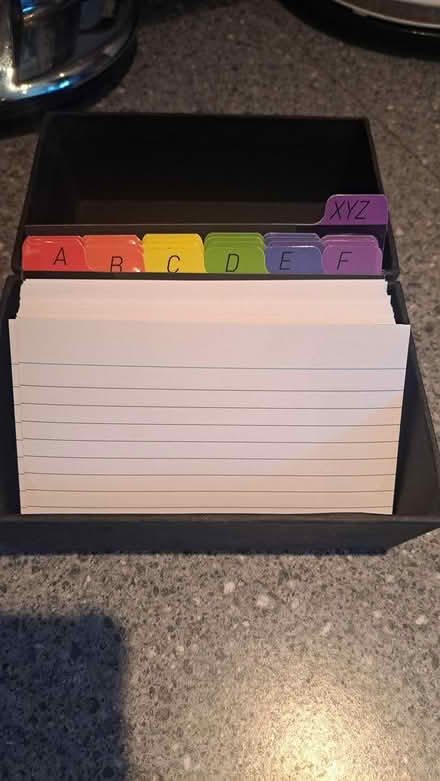 Photo of free Index cards (Luton LU3) #2