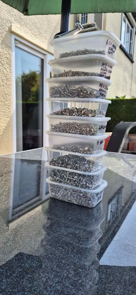 Photo of free machine screws and nuts 4,5,6 ba (Humphrey's End GL5) #1