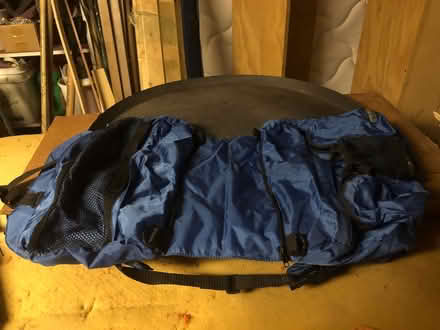 Photo of free Dog Backpack and Boots (East Watertown) #1