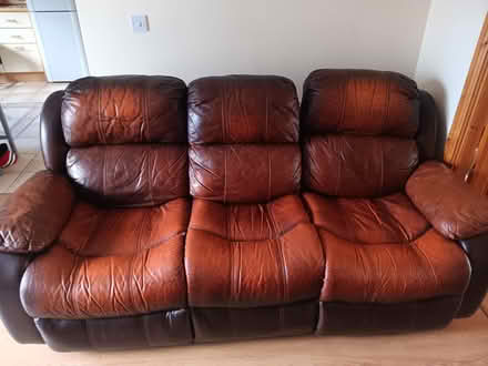 Photo of free 3 seater recliner sofa (Navan) #1