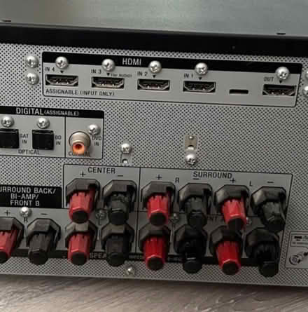 Photo of AV Receiver with 3 HDMI inputs (HP3 Bennetts End) #1