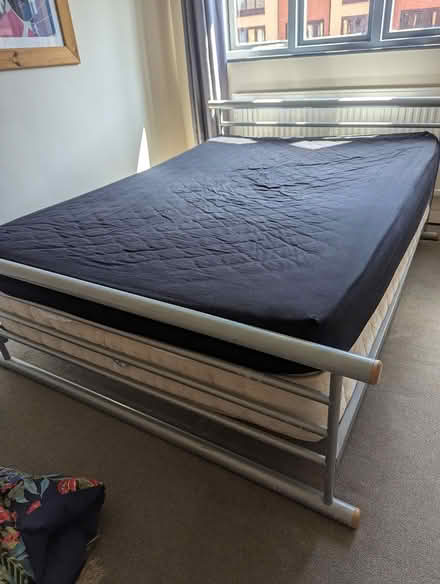 Photo of free Double bed and mattress (s2 5lw) #3