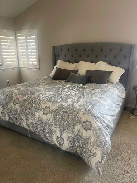 Photo of free king bed frame (carmel valley) #1