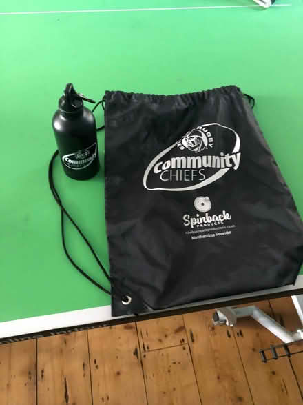 Photo of free Water bottle and bag, Exeter chiefs (Bear Flat) #1