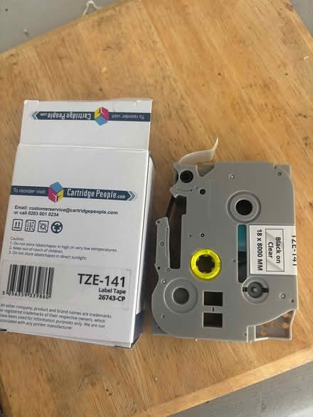 Photo of free Label Printer tape (Stapleton. BS16) #1