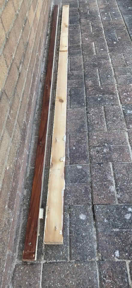 Photo of free Lengths of Wood (part varnished) (Euxton PR7) #1