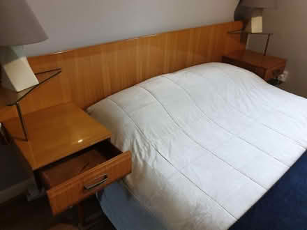 Photo of free Headboard with bedside drawers (ME8) #2