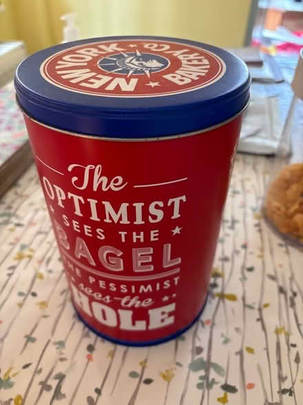Photo of free Bagel tin (Far Bletchley MK3) #1