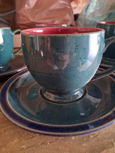 Photo of free 4 x Denby cups & saucers (Lytchett Matravers, Poole BH16) #2