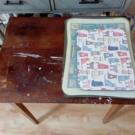 Photo of free Small Mahogany Hall table (Rathfarnham) #3
