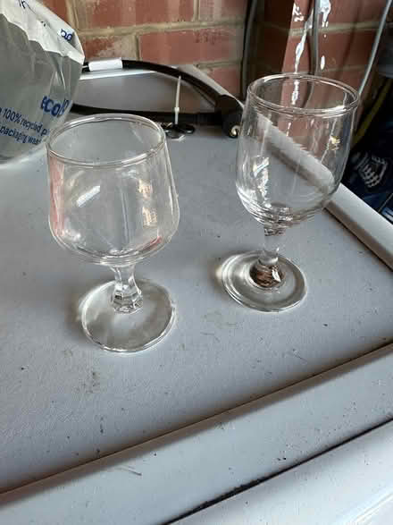 Photo of free Sherry glasses (Walkergate NE6) #1