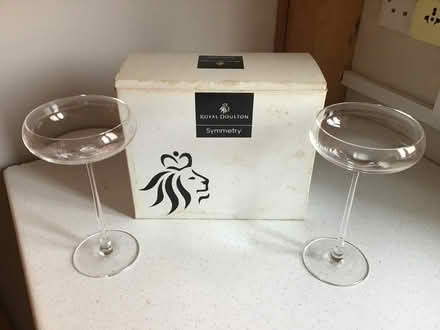 Photo of free 2 Champagne Flutes (Timperley WA15) #1