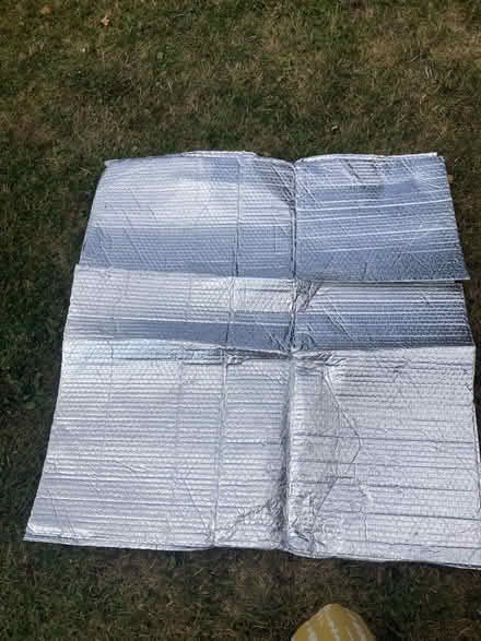 Photo of free Big piece of silver coloured packing material (Old Radnor LD8) #1