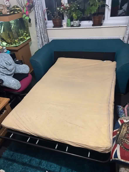 Photo of free 2 seater sofa bed (Tn39 5bw) #2
