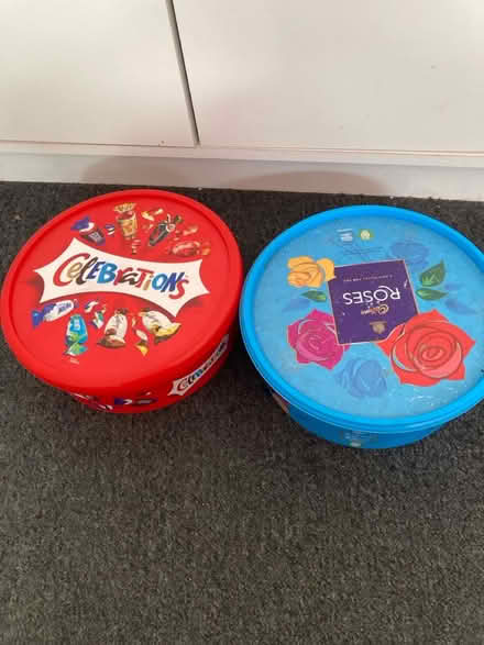 Photo of free empty chocolate boxes (Edgware) #1