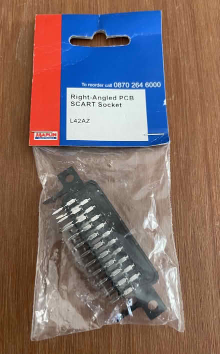 Photo of free maplin pcb scart socket (Bognor Regis PO21) #1