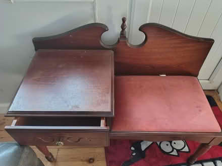 Photo of free Wood hall seat (Chichester PO20) #1