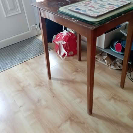 Photo of free Small Mahogany Hall table (Rathfarnham) #2