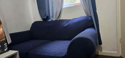 Photo of free 1 double and 1 three seater sofa in good condition. (Broomhall S3) #3