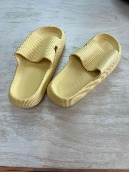 Photo of free Yellow slides brand new size 42 (BN41) #1