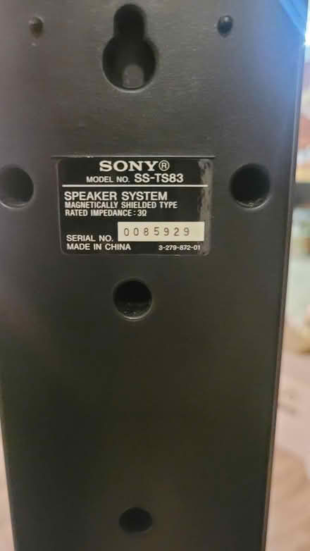Photo of free Sony Speaker (Mississauga valley blvd) #1