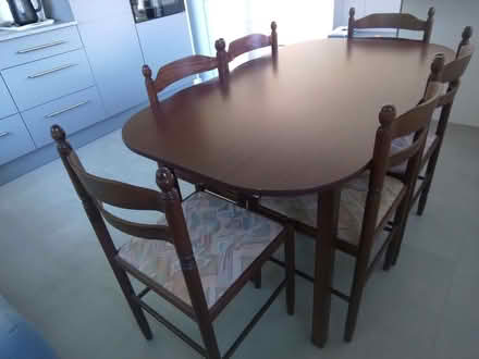 Photo of free Dining Table and 6 Chairs in Excellent Condition (CT11) #1
