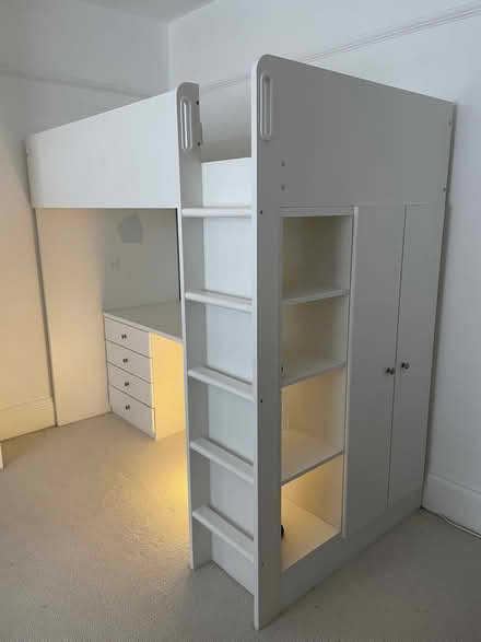 Photo of free SMÅSTAD loft bed (IKEA) (NW10) #1