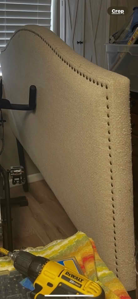 Photo of free King size fabric headboard (Maryland Heights) #2