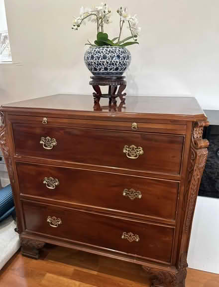 Photo of free Mahogany Chest of Drawers (Addington Village) #1