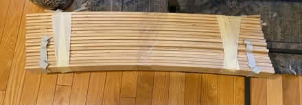 Photo of free IKEA Queen Bedframe with headboard (Near Friendship Heights metro) #2
