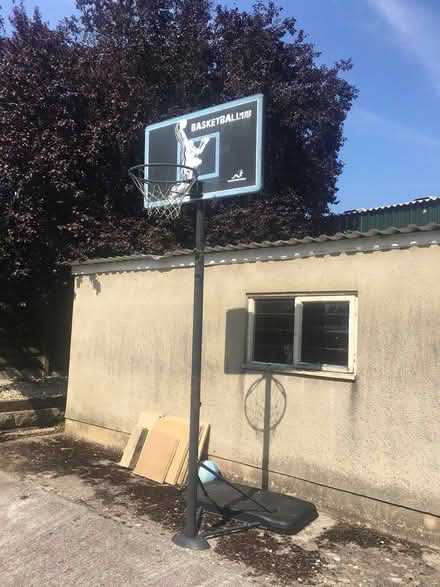 Photo of free Basket ball net & full size stand (Wolvershill Road, Banwell, WSM) #1